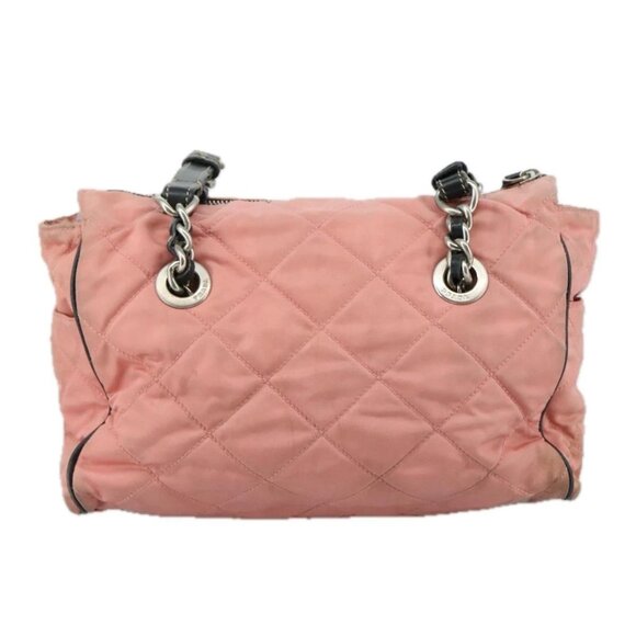 PRADA Shoulder Bag Nylon Pink Auth 107515 - Picture 2 of 16